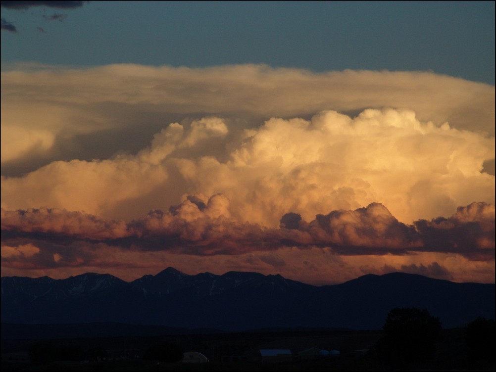 Sunset over the Northern Sangres